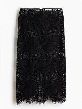 Lace Pencil Skirt